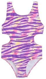 Ujumistrikoo, vaba aja suvi, tüdrukutele Cool Club 7587099, kollane/roosa/violetne, 158 cm