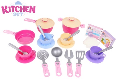 Rotaļu virtuves piederumi Technok Kitchen Set, daudzkrāsaina