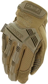 Darba cimdi pirkstaiņi Mechanix Wear M-Pact Coyote MPT-72-009, tekstilmateriāls/ādas imitācija/neilons, brūna, M, 2 gab.