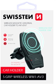 Auto hoidik Swissten Air Vent Car Holder With Wireless Charging, 4.7 - 6.5 "