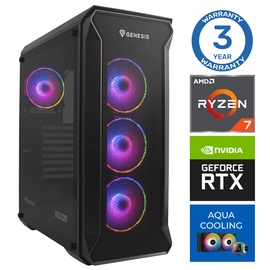 Стационарный компьютер Intop AMD Ryzen™ 7 7700X, Nvidia GeForce RTX4070 Super, 32 GB, 2500 GB