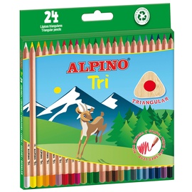 Spalvotieji pieštukai Alpino, 1AAL000129, 24 vnt.