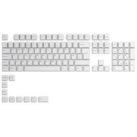 Tastatūras vāciņš Glorious PC Gaming Race GPBT 115 PBT UK, balta