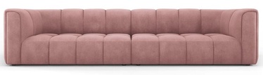 Dīvāns Micadoni Home Serena, rozā, 286 x 96 cm x 70 cm