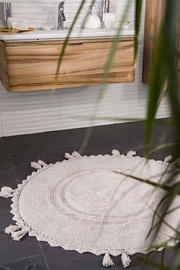 Vannas istabas paklājs Foutastic Olivid 396RYH2385, bēša, 100 cm x 100 cm