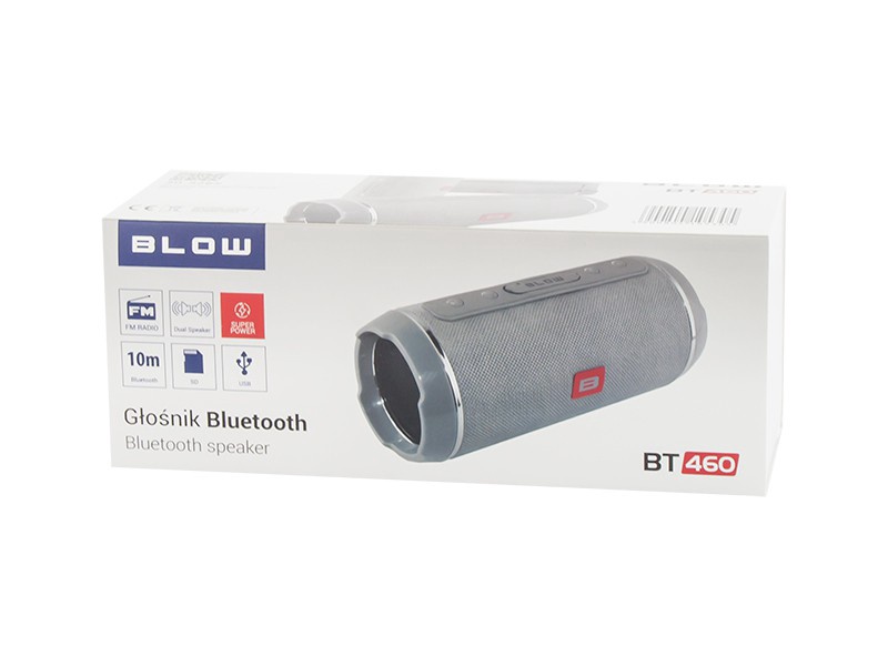 Беспроводная колонка Blow BT460, серый, 20 Вт