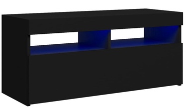 TV-laud VLX LED 804383, must, 900 mm x 350 mm x 400 mm