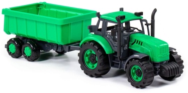 Rotaļu traktors Polesie Progress Tractor PL91284, zaļa