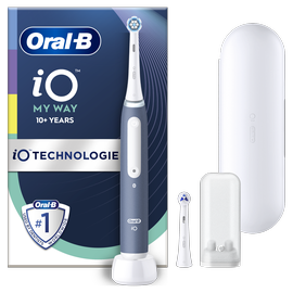 Электрическая зубная щетка Braun Oral-B iO My Way, синий