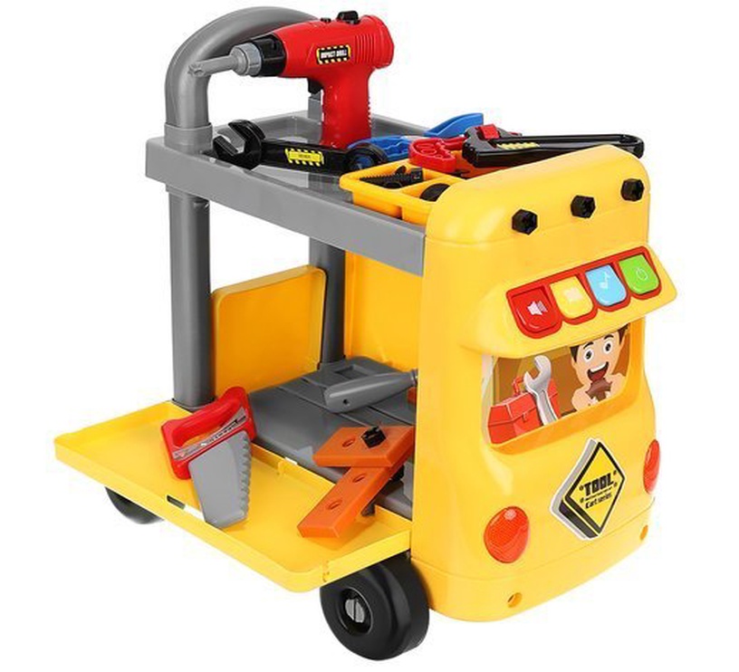 Rotaļu meistara instrumenta komplekts Tool Trolley