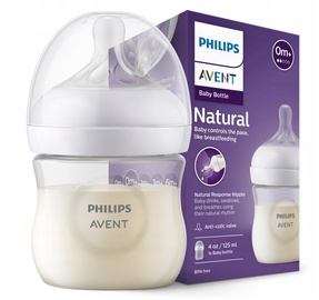 Бутылочка Philips Avent Natural Response, 125 мл, 0 мес.