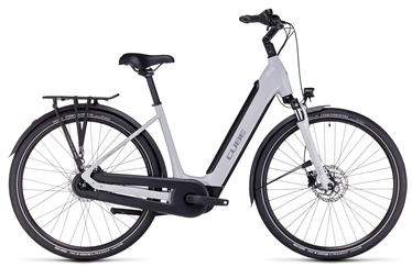 Elektrinis dviratis Cube Supreme Hybrid One 400, XS, 28", 250 W, 11.1 Ah, pilka