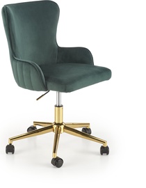 Офисный стул Timoteo, 55 x 55 x 77 - 85 см, темно-зеленый