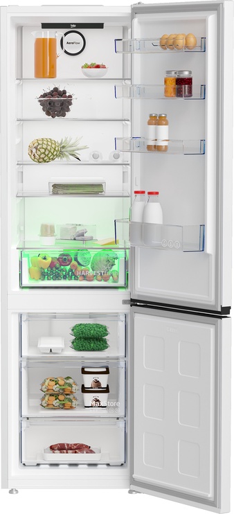 Холодильник Beko B3RCNA404HW, морозильник снизу