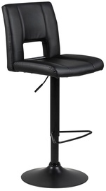 Bāra krēsls Sylvia, melna, 52 cm x 41.5 cm x 115 cm