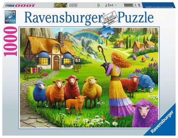 Пазл Ravensburger The Happy Sheep Yarn Shop 1694, 1000 шт.