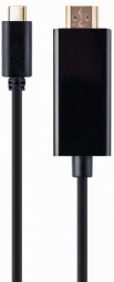 Кабель Gembird USB Type-C, HDMI, 2 м, черный