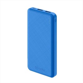 Lādētājs-akumulators (Power bank) Celly, 10000 mAh, zila