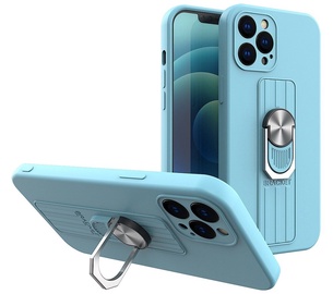 Чехол для телефона Hurtel Ring Case For Apple iPhone 12 Pro Max, Apple iPhone 12 Pro Max, голубой