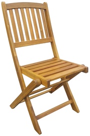Sulankstoma kėdė Home4you Gwen, medžio, 53.5 cm x 46 cm x 91 cm