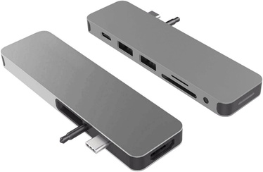 Dokstacija Hyperdrive SOLO 7-in-1 USB-C HUB Gray