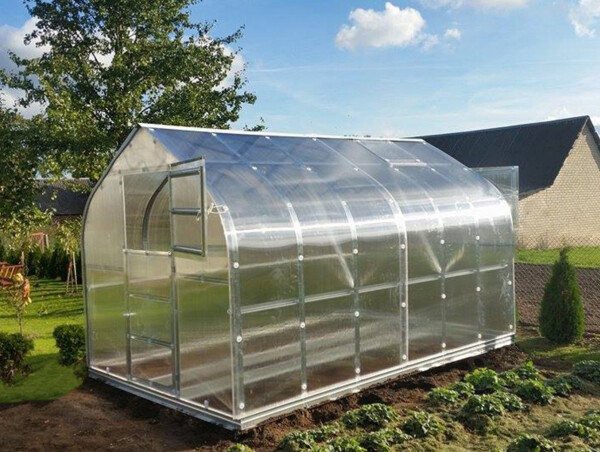 Теплица Klasika Standart, поликарбонат, 4 x 2.5 м