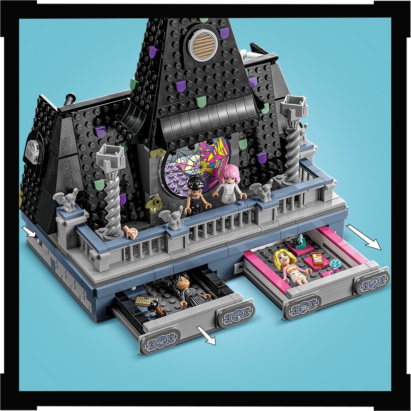 Konstruktor LEGO® Wednesday Wednesday ja Enidi ühikatuba 76781, 750 tk