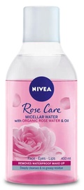 Micelārais ūdens sievietēm Nivea Rose Water, 400 ml