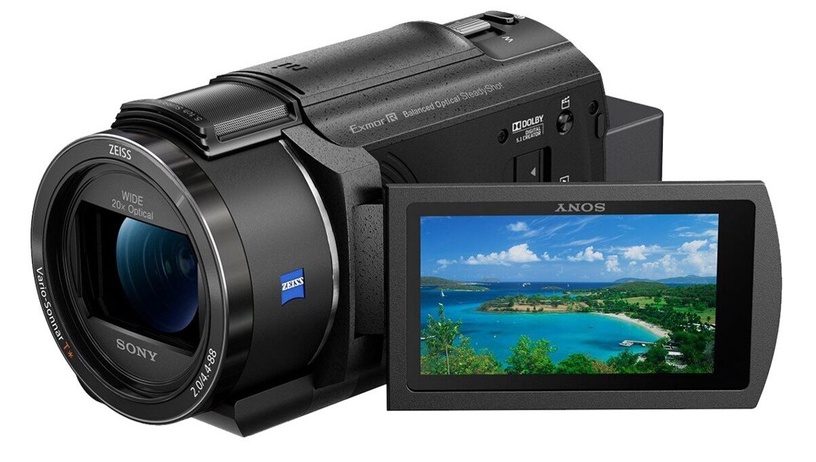 Видеокамера Sony FDR-AX43, черный, 3840 x 2160