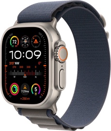 Nutikell Apple Watch Ultra 2 GPS + Cellular, 49mm Titanium Blue Alpine Loop Small LT, titaan