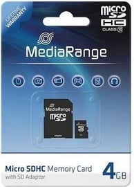 Mälukaart MediaRange MR956, 4 GB