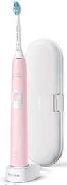 Электрическая зубная щетка Philips ProtectiveClean 4300 Sonic HX6806/03, белый/розовый