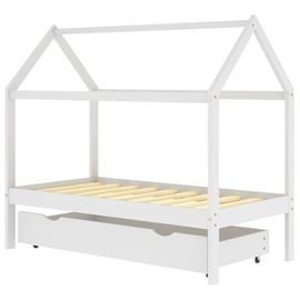 Детская кровать VLX, белый, 166x87 см