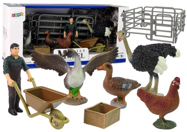 Набор фигурок Lean Toys Farm Animals 12384, 8 шт.