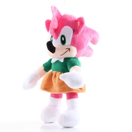 Mīkstā rotaļlieta HappyJoe Sonic The Hedgehog Amy Rose, daudzkrāsaina, 30 cm