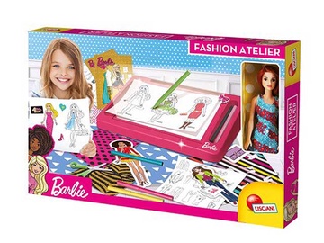 Radošais komplekts Lisciani Barbie Fashion Atelier 304-88645, daudzkrāsaina