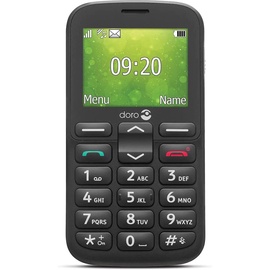 Mobilusis telefonas Doro 1380, juodas, 8MB/4MB