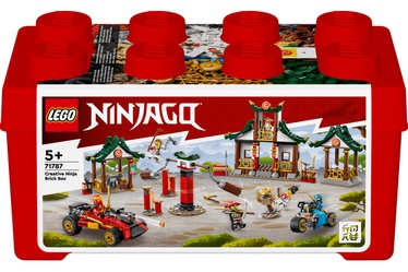 Конструктор LEGO® NINJAGO® Творческая коробка с кубиками ниндзя 71787, 530 шт.