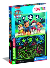 Пазл Clementoni Glowing PAW PATROL 27176, 33.5 см x 23.5 см