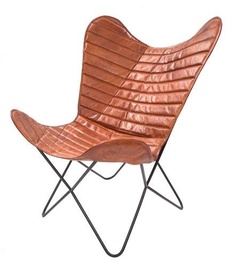 Atzveltnes krēsls Kayoom Santiago 326, brūna, 75 cm x 86 cm x 87 cm