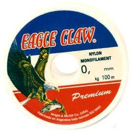 Makšķeraukla Eagle Claw Premium 2015074, 10000 cm, 0.014 cm, 1400 g, caurspīdīga