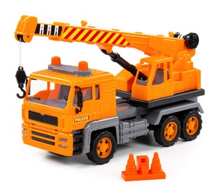 Mängukraana Wader-Polesie Diamond Crane Truck 86716, oranž