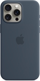 Telefona vāciņš Apple Silicone Case with MagSafe, iPhone 15 Pro, zila