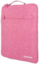Klēpjdatora soma Manhattan Seattle Notebook Sleeve, rozā, 15.6"