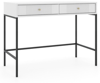 Konsoollaud Iseo IS07, valge/must, 50 cm x 104.3 cm x 79 cm