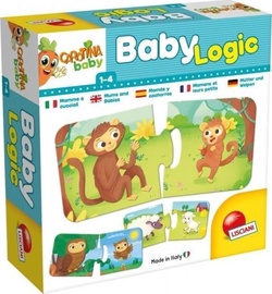 Puzle Lisciani Carotina Baby Logic 80038, daudzkrāsaina