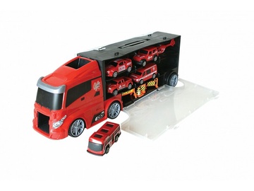 Bērnu rotaļu mašīnīte Dromader Auto Set 10603828, sarkana