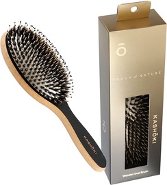 Щетка для волос Kashōki Touch of Nature Oval, черный/дерево