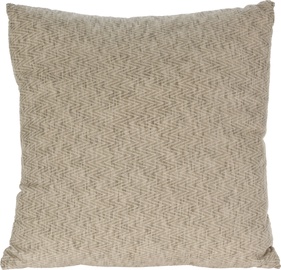 Dekoratiivne padi HZ1012170, hall/kreemjasvalge, 45 cm x 45 cm