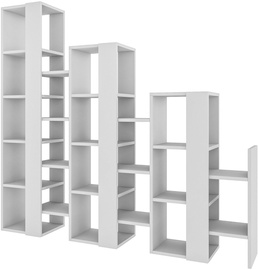 Полка Kalune Design Lift Seperator 855DTE3762, белый, 29 см x 163.5 см x 151 см